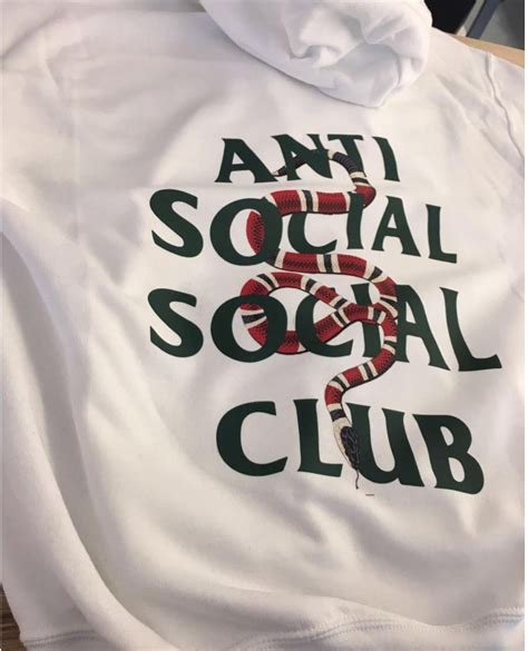 anti social social club gucci snake|Buy Anti Social Social Club: New and Seasonal Styles .